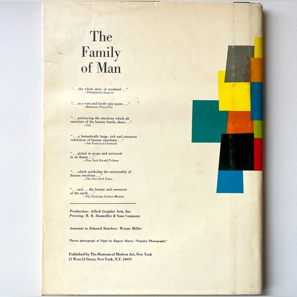Family of Man 1st Edition 1955 Edward Steichen Photo Book Museum of Modern Art - Picture 10 of 10